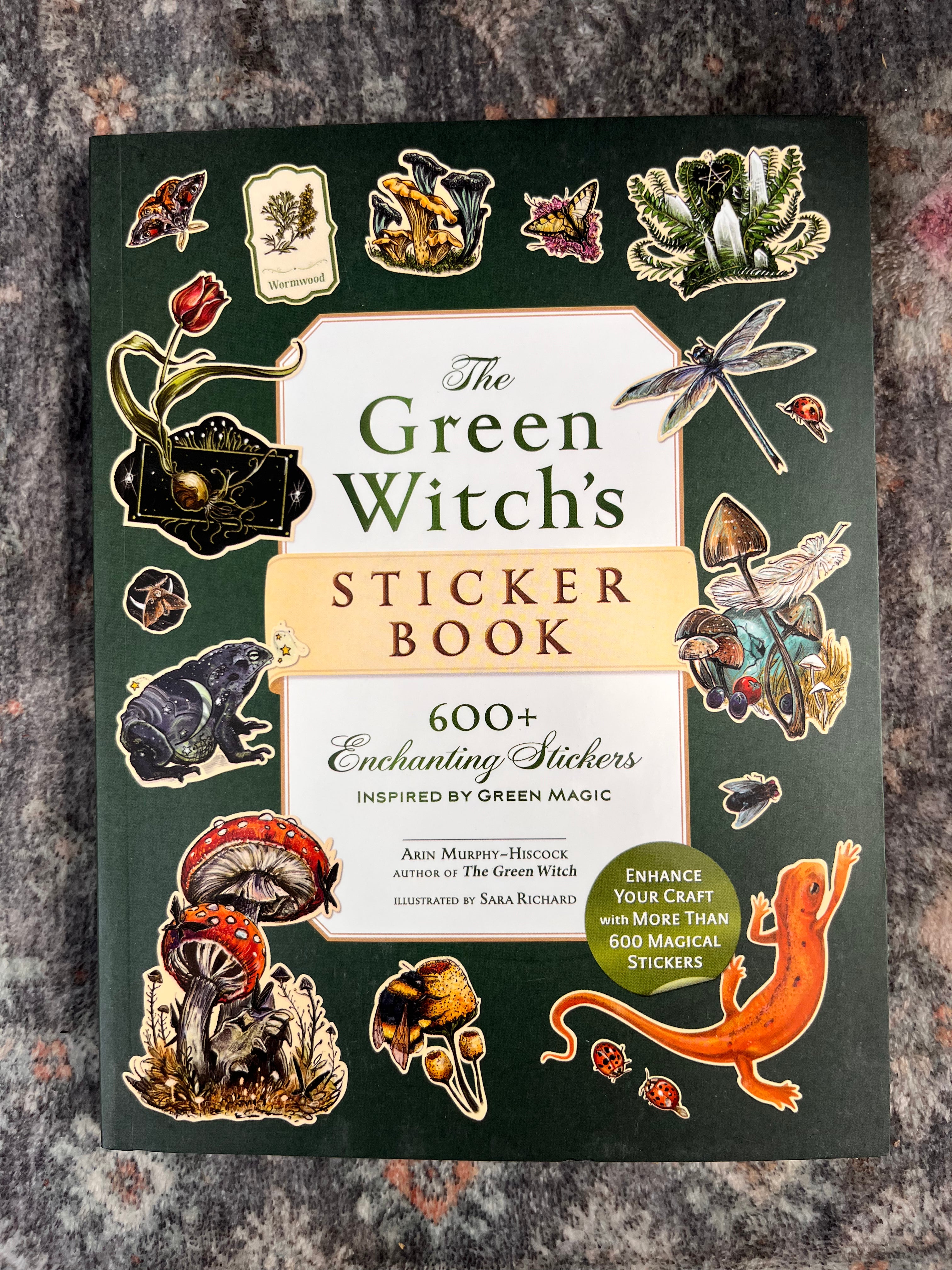 The Green Witch’s Sticker Book — Arin Murphy-Hiscock